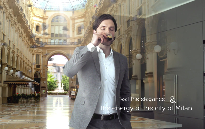 Nespresso, Diffusion Web<br /><br />
Réalisé par Maxime Durand<br />
DP : Christophe Persoz<br />
Production ImaginaStudio<br />
Caméra : RED Dragon
